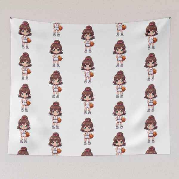 Item preview, basketball girl designed and sold by ebialonestar.