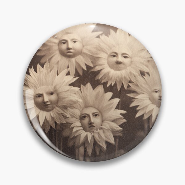 Item preview, Vintage Flower Faces Botanical Portrait designed and sold by SpecInkStudio.