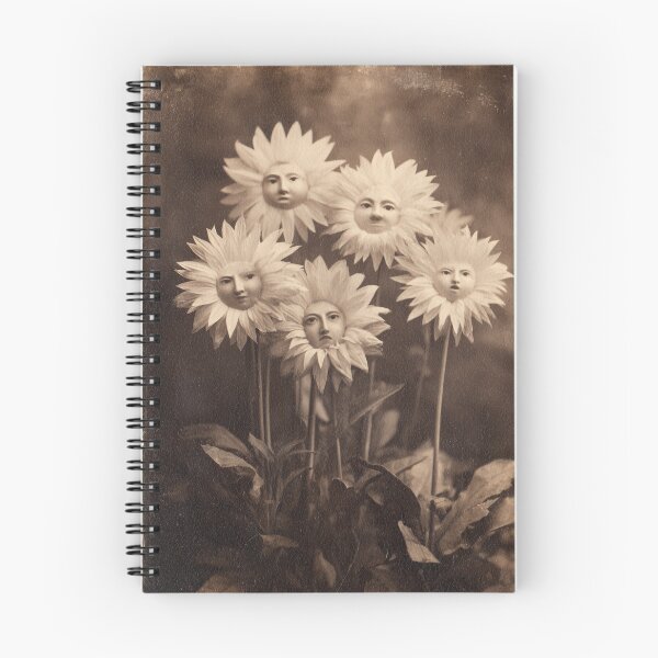 Item preview, Vintage Flower Faces Botanical Portrait designed and sold by SpecInkStudio.