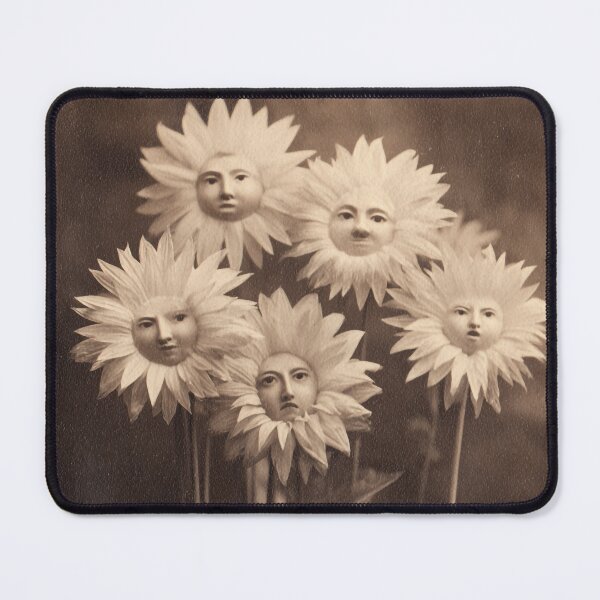 Item preview, Vintage Flower Faces Botanical Portrait designed and sold by SpecInkStudio.