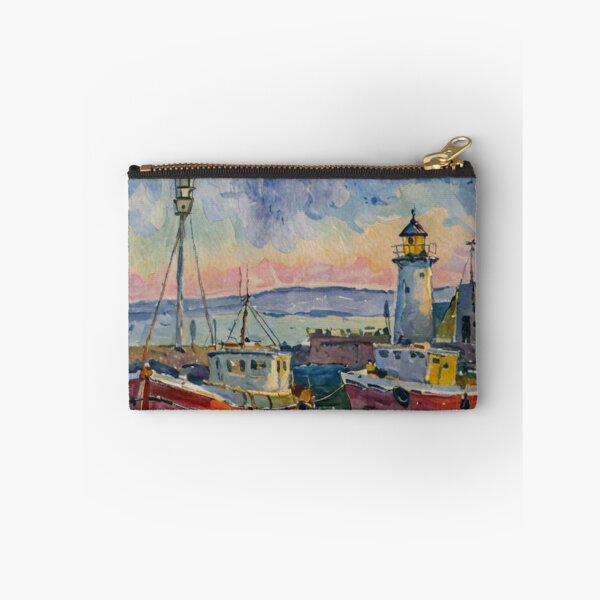 Item preview, Lighthouse with Fishing Boats designed and sold by sid1802.