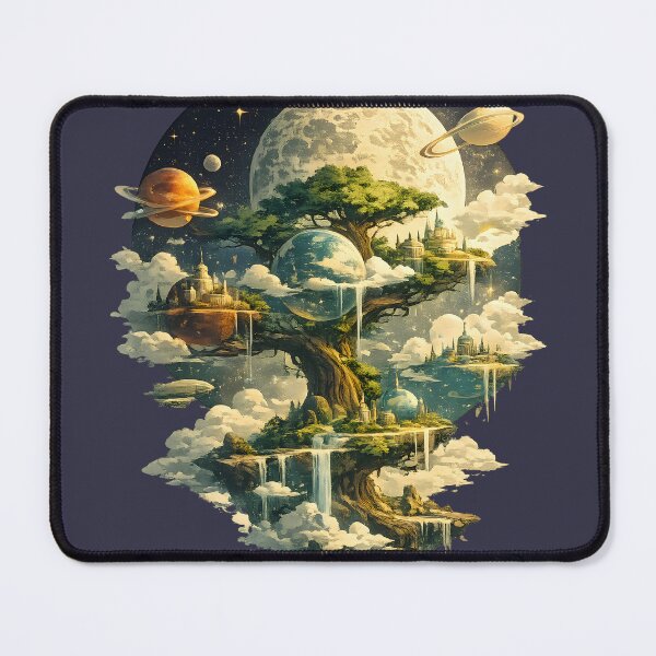 Item preview, Tree of Worlds Cosmic Dreamscape designed and sold by Lizavelle.