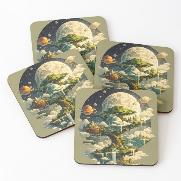 Item preview, Tree of Worlds Cosmic Dreamscape designed and sold by Lizavelle.