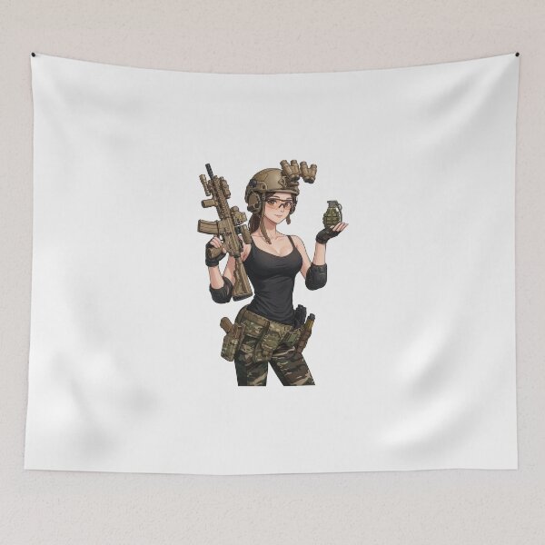 Item preview, Tactical NVG Girl - Night Operations Aesthetic designed and sold by RAWLIFEGRAPHIC.