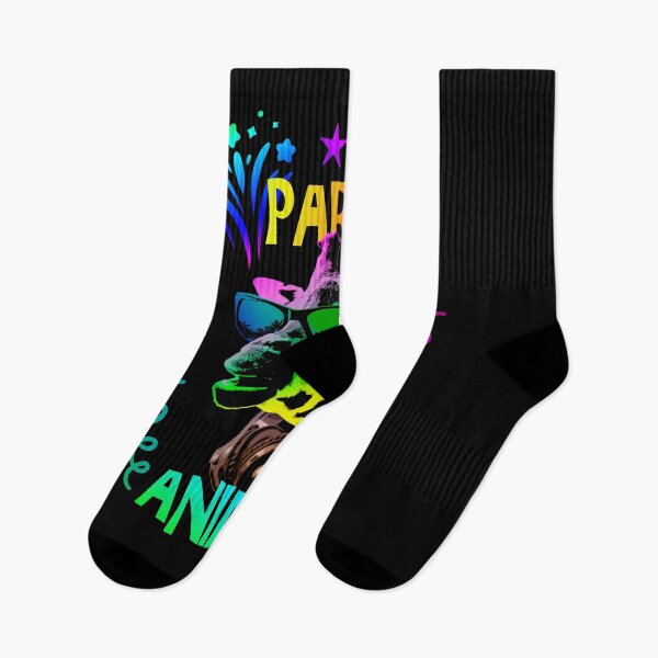 Item preview, Vibrant Party Animal Giraffe Sunglasses Design designed and sold by marke770.