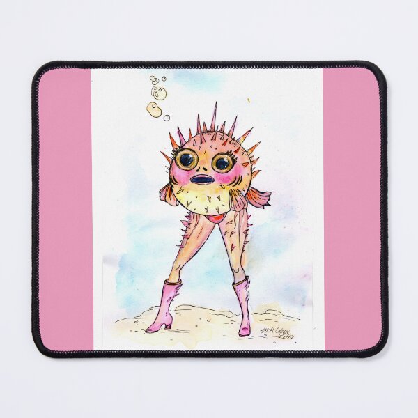 Item preview, Pufferfish Reverse Mermaid designed and sold by MsFledermaus.