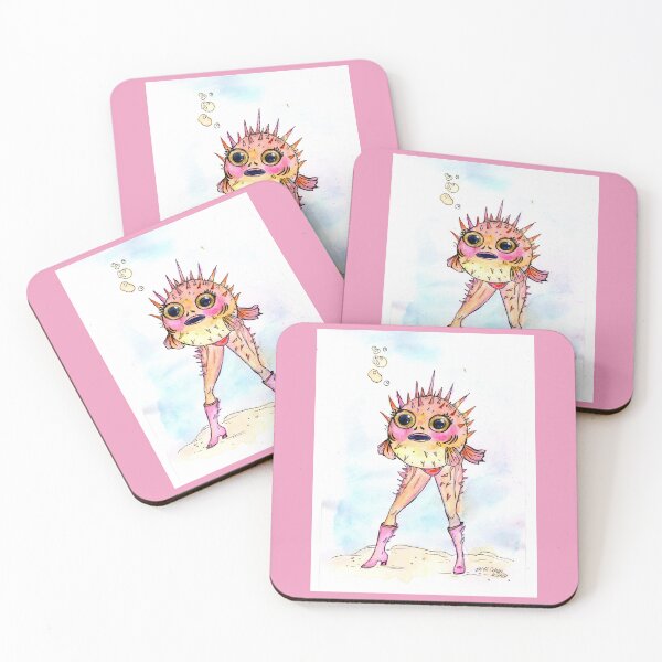 Item preview, Pufferfish Reverse Mermaid designed and sold by MsFledermaus.