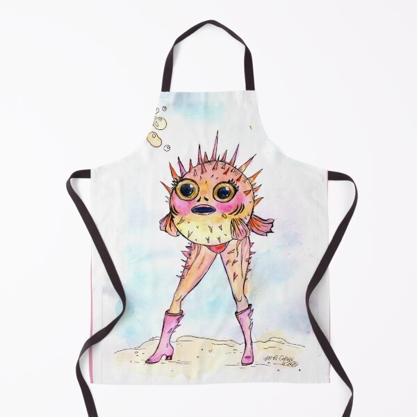 Item preview, Pufferfish Reverse Mermaid designed and sold by MsFledermaus.