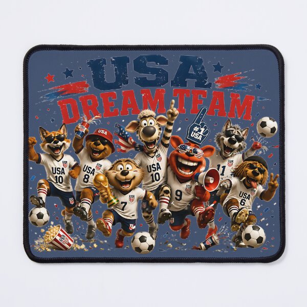 Item preview, Funny USA Soccer Dream Team designed and sold by WabiSabiSjak.