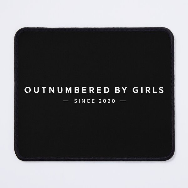 Item preview, Outnumbered By Girls, Girl Dad, Minimalist Fathers Day 2 designed and sold by Saitokuu7Art.