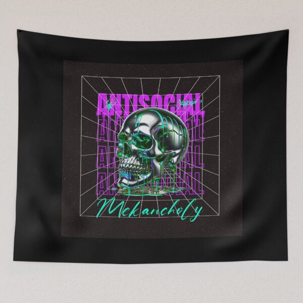 Item preview, Antisocial, Retro style designed and sold by Eteriano.