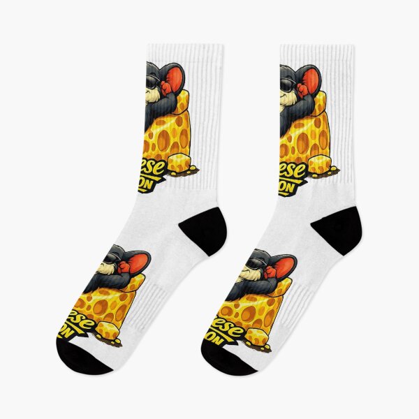 Item preview, Cheese Mode On – Relaxed Mouse Enjoying the Cheese Life designed and sold by UkrainianSpain.