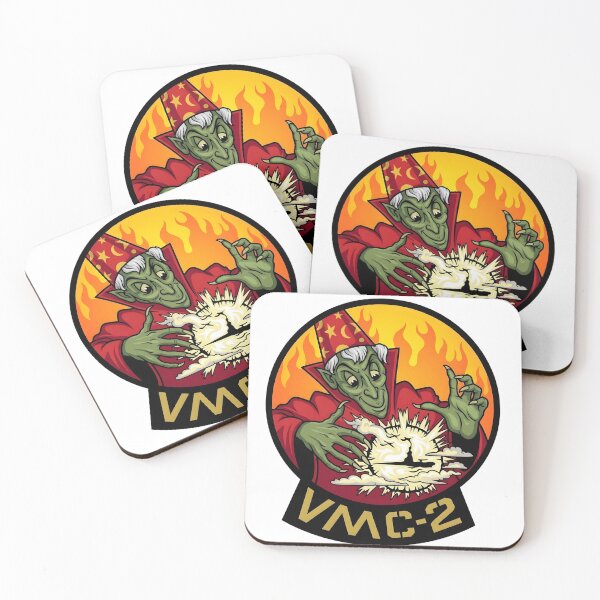 Item preview, USMC VMC-2 Airborne Early Warning and Electronic Warfare Squadron Patch designed and sold by CharlieDesings.