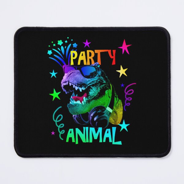 Item preview, Party Animal T-Rex Dinosaur Sunglasses Headphones designed and sold by marke770.
