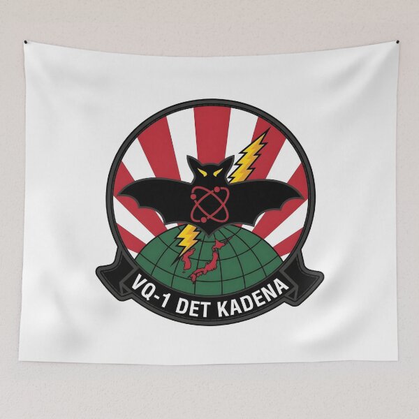 Item preview, US Navy VQ-1 Detachment Kadena Electronic Warfare Squadron Patch designed and sold by CharlieDesings.