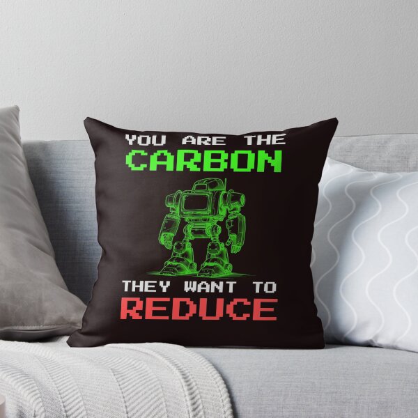 Item preview, YOU ARE THE CARBON THEY WANT TO REDUCE | CONSPIRACY SIGNAL SERIES — SYSTEMS EDITION designed and sold by WitLounge.