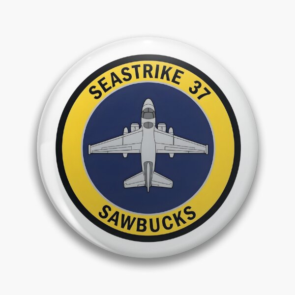 Item preview, US Navy Seastrike 37 Sawbucks Aviation Patch designed and sold by CharlieDesings.