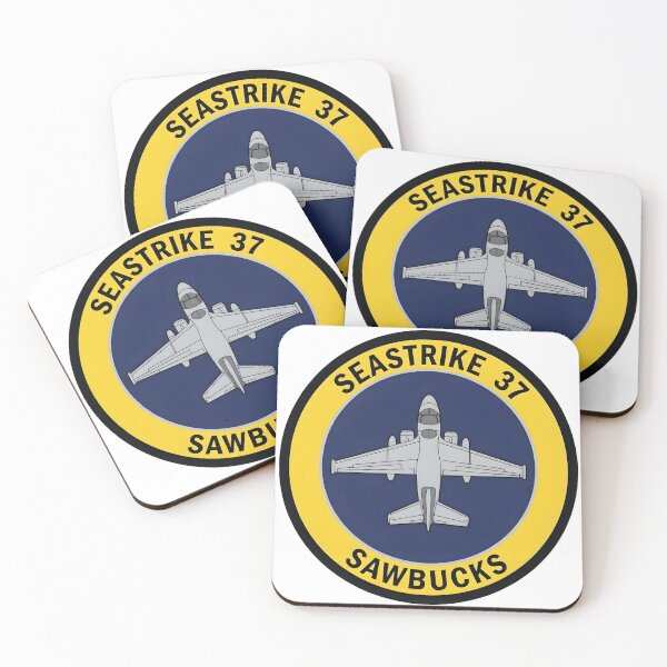 Item preview, US Navy Seastrike 37 Sawbucks Aviation Patch designed and sold by CharlieDesings.