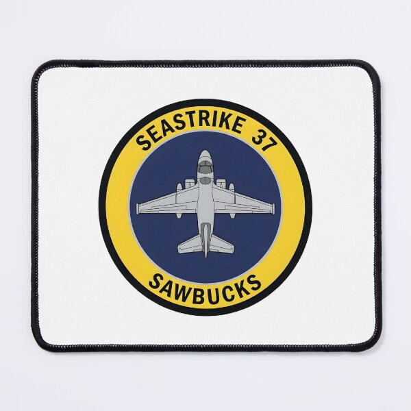 Item preview, US Navy Seastrike 37 Sawbucks Aviation Patch designed and sold by CharlieDesings.