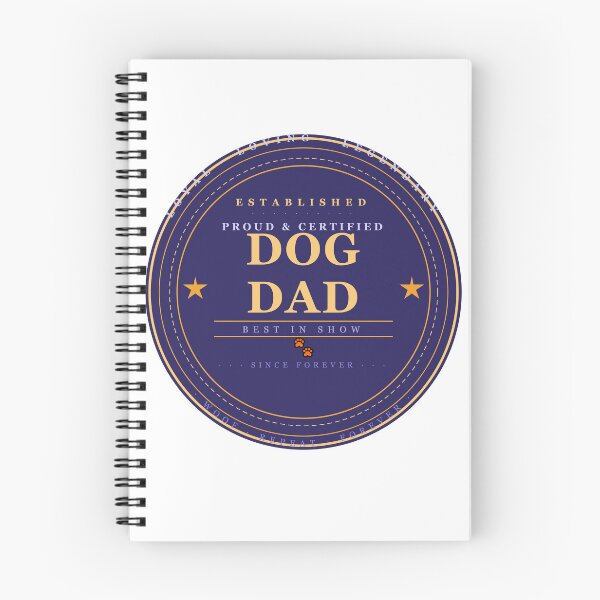 Item preview, Dog Dad Vintage Badge — Certified Best In Show Gift designed and sold by Mega-Shopping.
