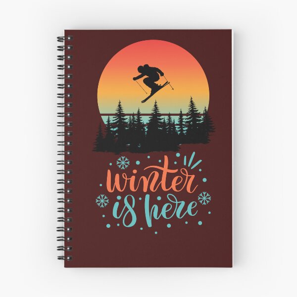 Item preview, Winter adventures begin beneath a vintage sunset designed and sold by LEEVISWA.