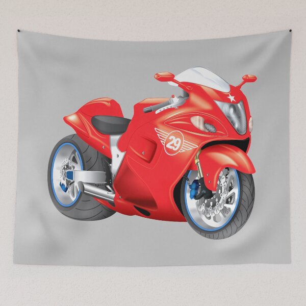 Item preview, Hayabusa Style Fat Tire Street Bike Motorcycle designed and sold by Pro29Graphics.