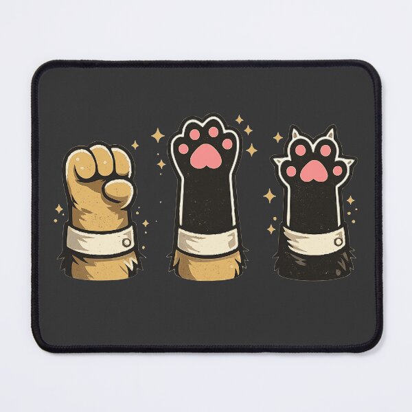Item preview, Pet Paw Rock Paper Scissors designed and sold by Corvoria.