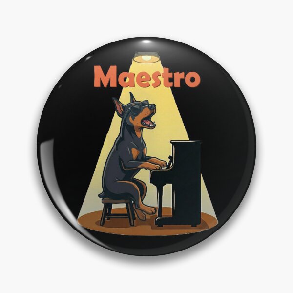 Item preview, Maestro Doberman Dog Playing Piano Sunglasses designed and sold by d247.