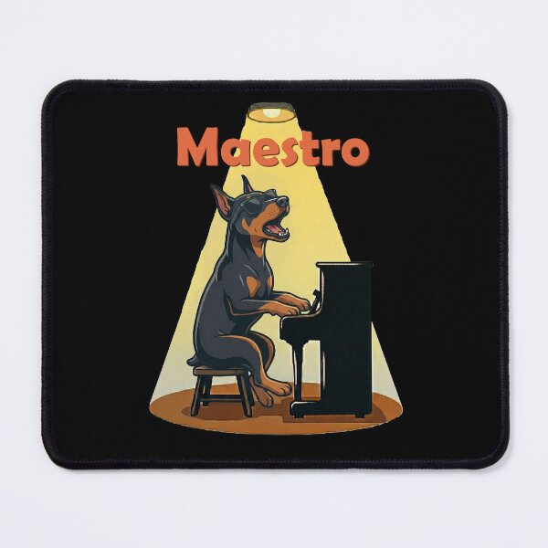 Item preview, Maestro Doberman Dog Playing Piano Sunglasses designed and sold by d247.