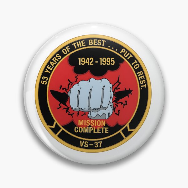 Item preview, US Navy VS-37 Sawbucks Deactivation Commemorative Patch designed and sold by CharlieDesings.