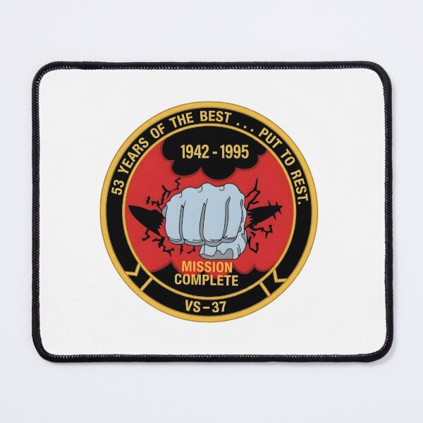 Item preview, US Navy VS-37 Sawbucks Deactivation Commemorative Patch designed and sold by CharlieDesings.