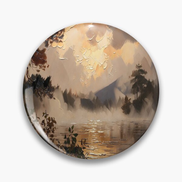 Artikelvorschau, Neblige Landschaft entworfen und verkauft von Makitiadesigns.
