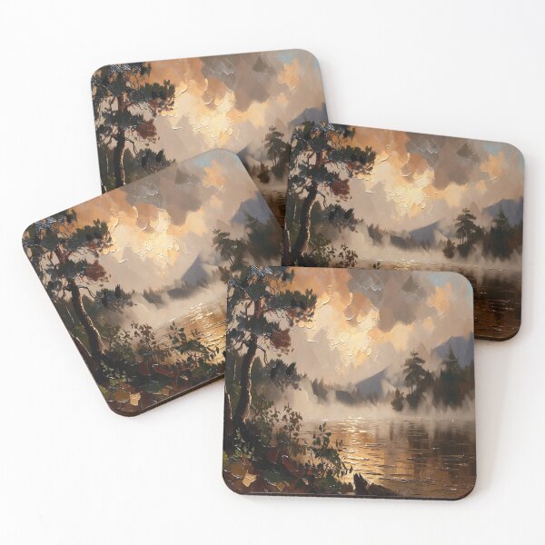 Item preview, Foggy Scenery designed and sold by Makitiadesigns.