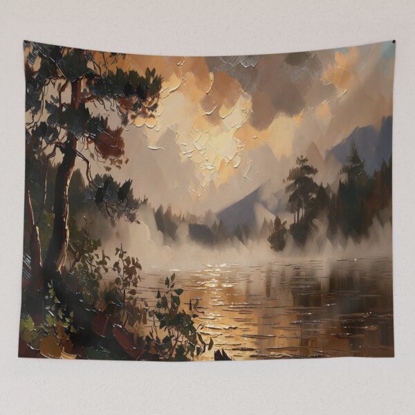 Item preview, Foggy Scenery designed and sold by Makitiadesigns.