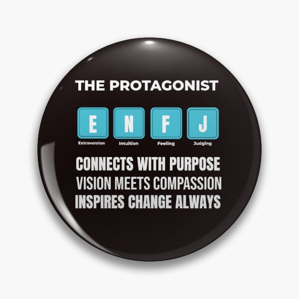 Item preview, ENFJ – THE PROTAGONIST PERSONALITY TYPE – MBTI PERIODIC TABLE SERIES designed and sold by WitLounge.