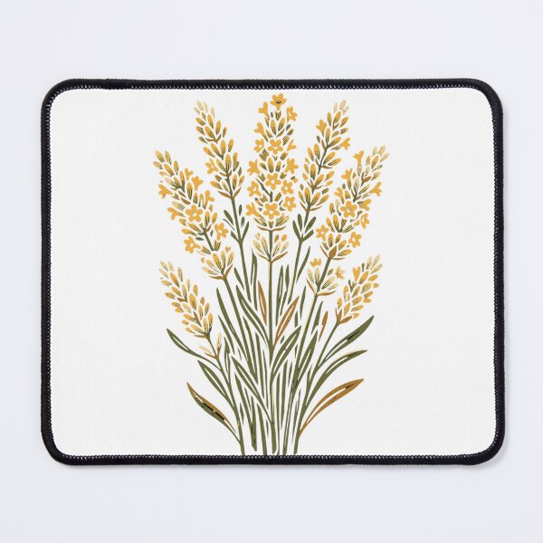 Item preview, Golden Wildflower Bouquet — Dark Botanical Folk Art Illustration designed and sold by BumbleBloom7.