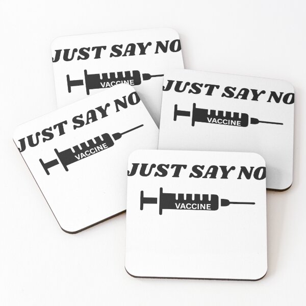 Item preview, JUST SAY NO TO VACCINES designed and sold by monpetitbijou.