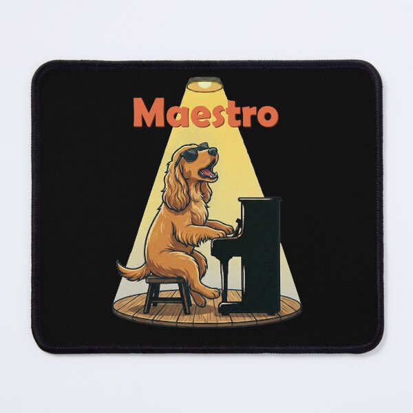 Item preview, Maestro Dog Playing Piano Musician Spaniel designed and sold by d247.