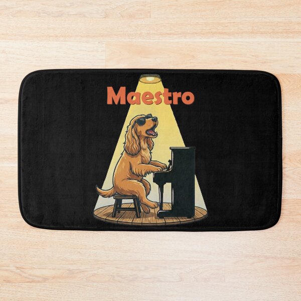 Item preview, Maestro Dog Playing Piano Musician Spaniel designed and sold by d247.