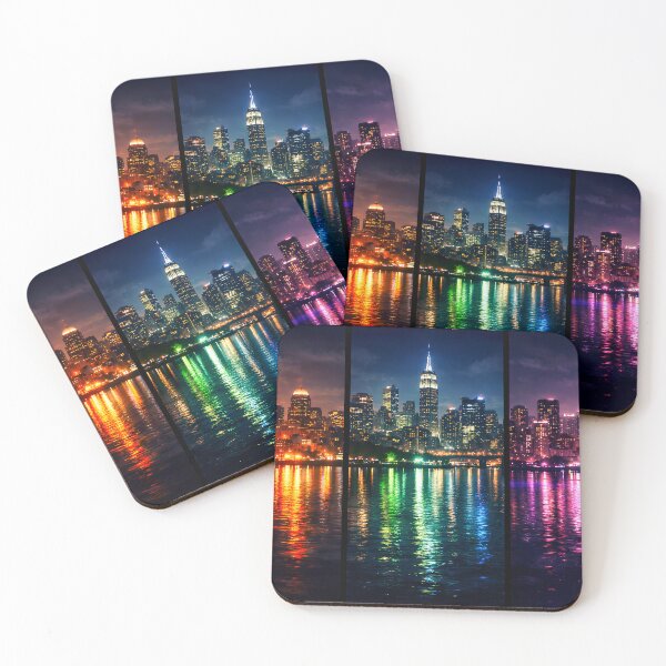 Item preview, Skyline in a sea of lights designed and sold by PicParadiz.