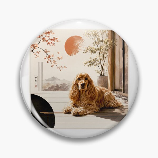 Item preview, English Cocker Spaniel Serenity #13 designed and sold by Helios Be. Lavsh.
