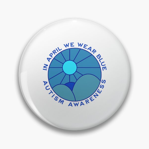 Item preview, In April We Wear Blue Autism Awareness designed and sold by drchzak.