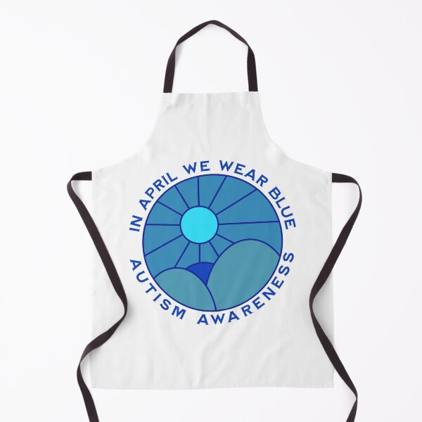 Item preview, In April We Wear Blue Autism Awareness designed and sold by drchzak.