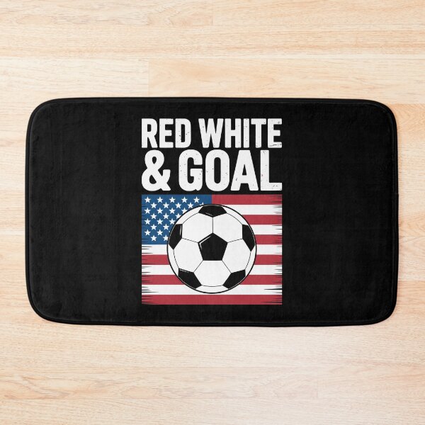 Item preview, Red White & Goal Soccer  designed and sold by jkrphoto.