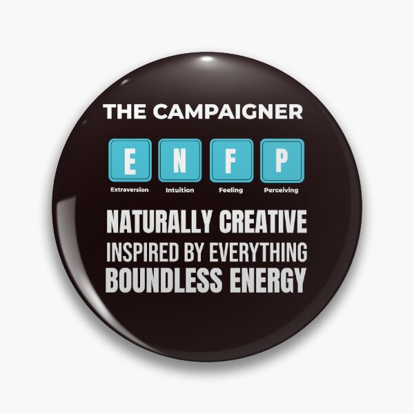Item preview, ENFP (THE CAMPAIGNER) | MBTI PERSONALITY SERIES — PERIODIC TABLE EDITION designed and sold by WitLounge.