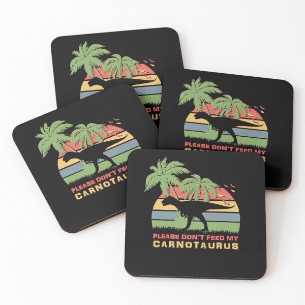 Item preview, Please Don't Feed My Carnotaurus Dinosaur Retro designed and sold by marke770.