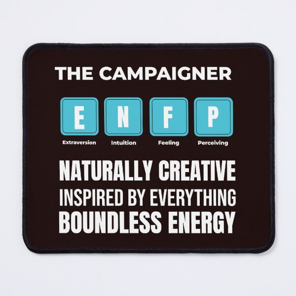 Item preview, ENFP (THE CAMPAIGNER) | MBTI PERSONALITY SERIES — PERIODIC TABLE EDITION designed and sold by WitLounge.
