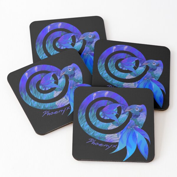 Item preview, Spiral Phoenyx (Phoenix) Fantastic Fire Bird (Design by ACCI) designed and sold by VanyssaGraphics.