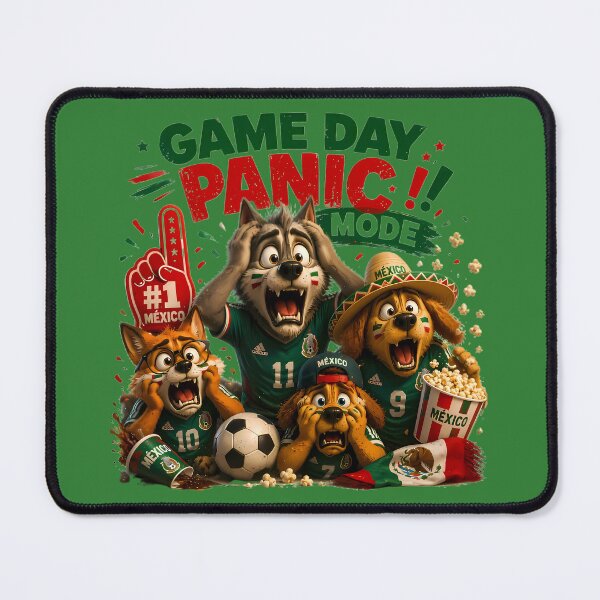 Item preview, Game Day Panic | Funny Mexico Soccer Fans designed and sold by WabiSabiSjak.