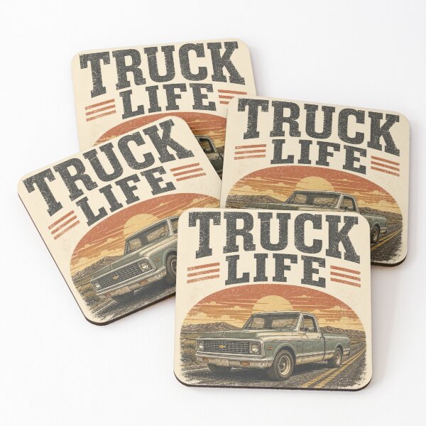 Item preview, Truck Life Funny Truck Lover Gift T-Shirt designed and sold by SunnyDesign82.